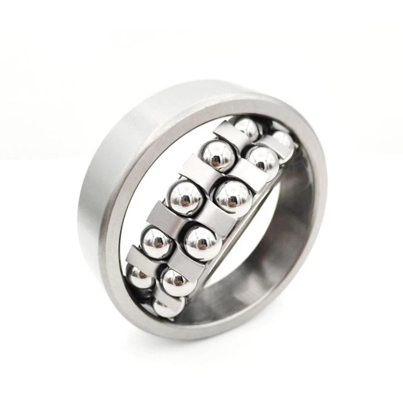 304/440 Stainless Steel Self Aligning Ball Bearings Double Row S1200 to S1210