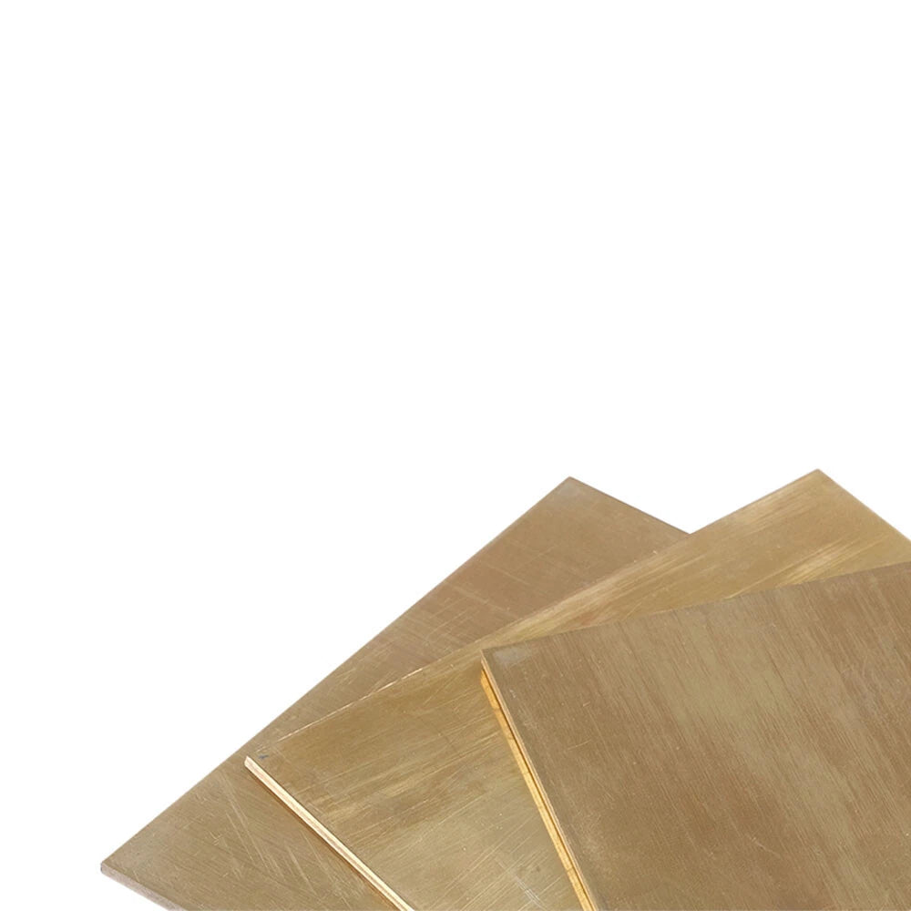 Brass Sheet Various Sizes, Various Thickness Guillotine Cut Sheet Metal Service