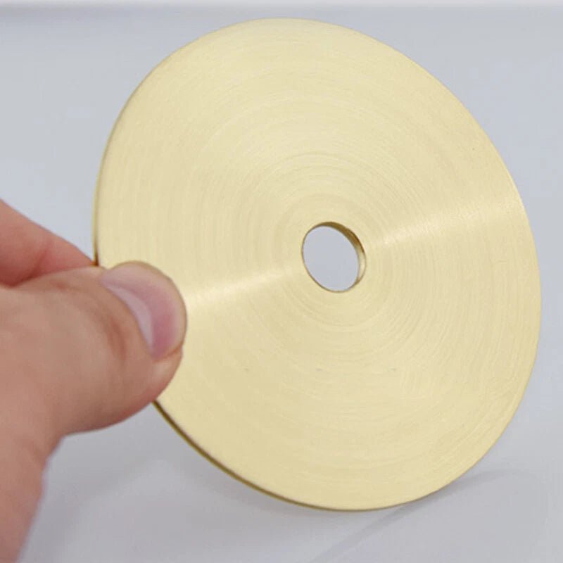 Brass Discs Blanks Metal Round Gasket Sheets Thick 1.5mm Diameter 2cm-15cm - HomeDIYer