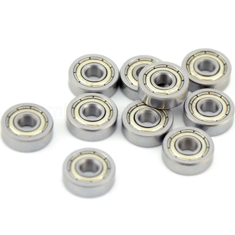 4x Deep Groove Ball Bearings MR52-MR149ZZ ID 2mm-9mm OD 5mm-14mm Thick 2.5mm-5mm