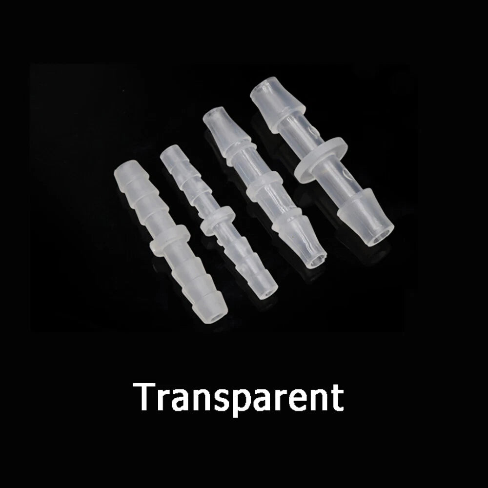 Plastic Straight Barbed Hose Connector — Tubing Joiner for Air & Water Lines, 1.6mm–10mm