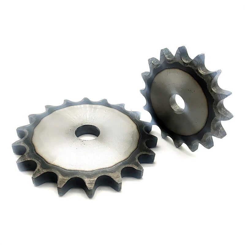 06B Flat Chain Drive Sprocket 10 - 42 Tooth Pitch 3/8"(9.525mm)Roller Chain