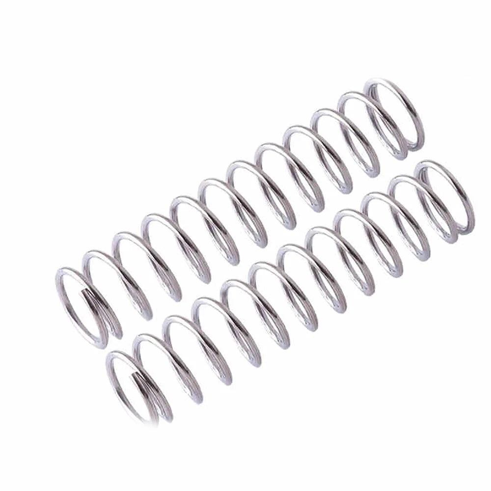 Compression Spring Wire Dia 0.7mm Zinc Plating Pressure Springs OD 5mm-12mm