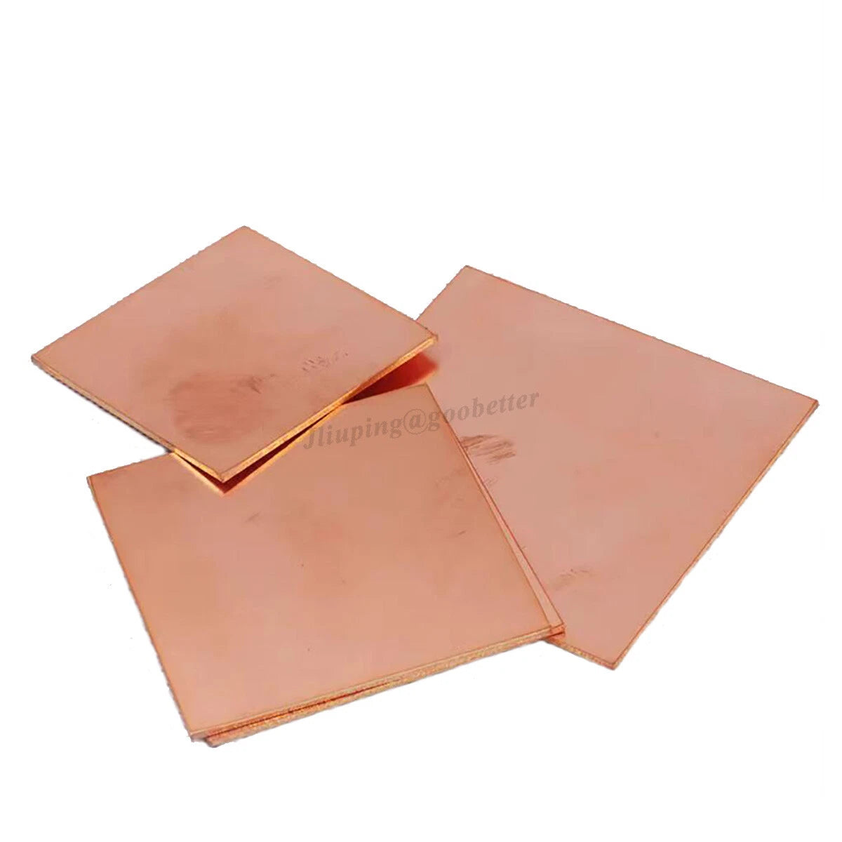 Copper Sheet Plate Solid Metal Panel Board 200x200 200x300mm Thick 0.3mm-6mm