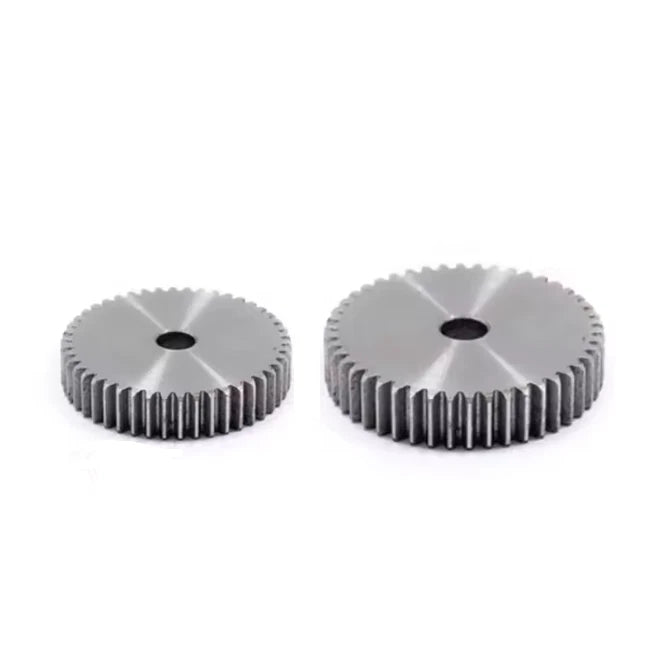 1M Pinion Spur Gear 1 Mod Cylindrical Flat Gear 8T - 180T Teeth 45# Steel 10mm