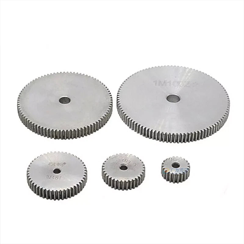 1 Module 12-150 Teeth Spur Gear Thickness 10mm OD 14-152mm Flat Gear Pinion Gear