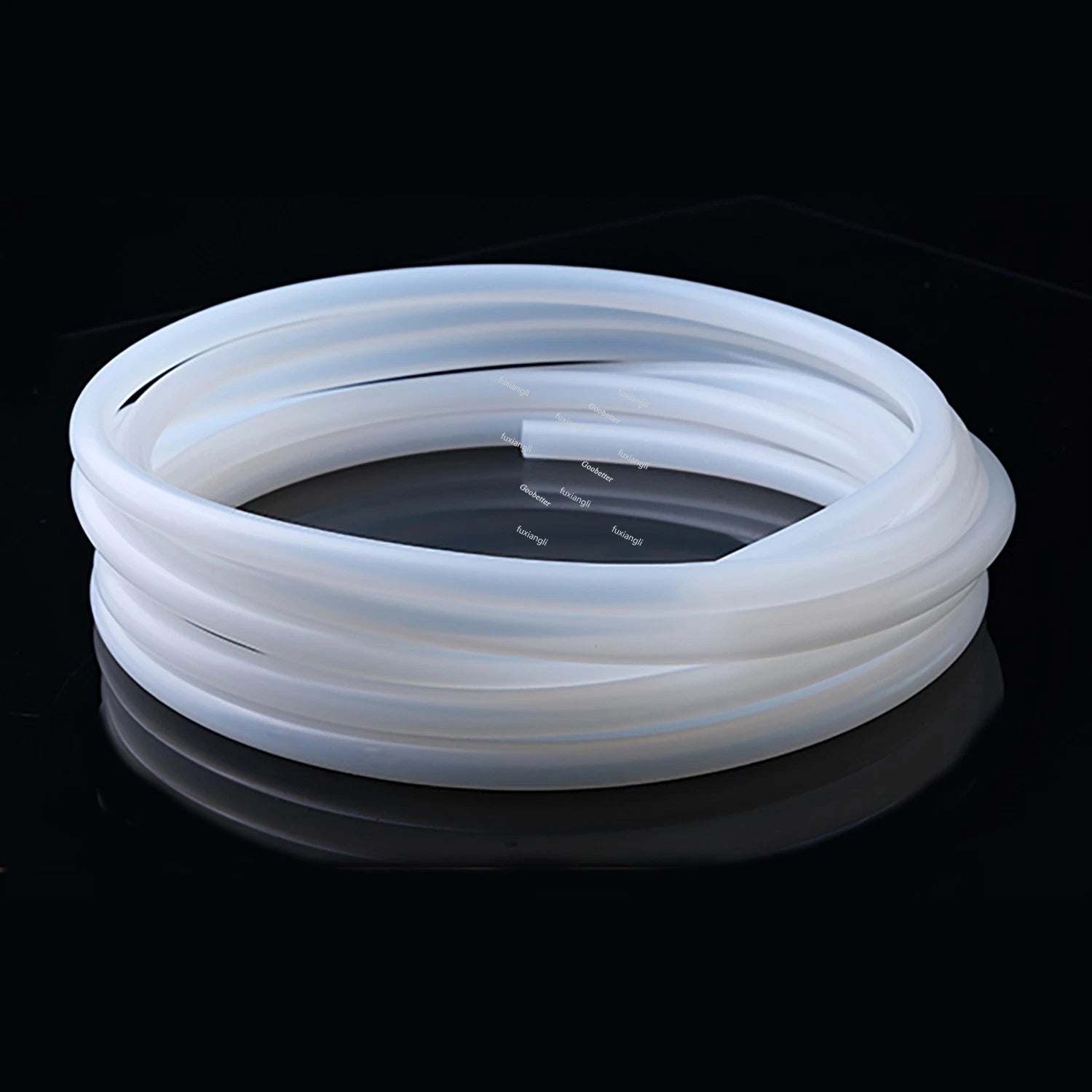 Translucent Silicone Vacuum Tube — Flexible Hose Pipe, -94°F to 500°F (-70°C to 260°C)