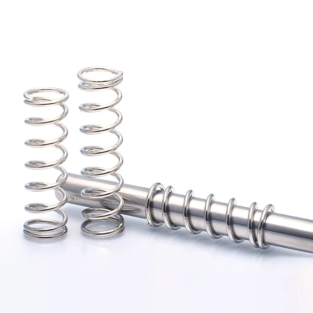 Wire Dia 1.6mm 1.8mm 2.0mm 304 Stainless Steel Compression Springs L=60mm-100mm