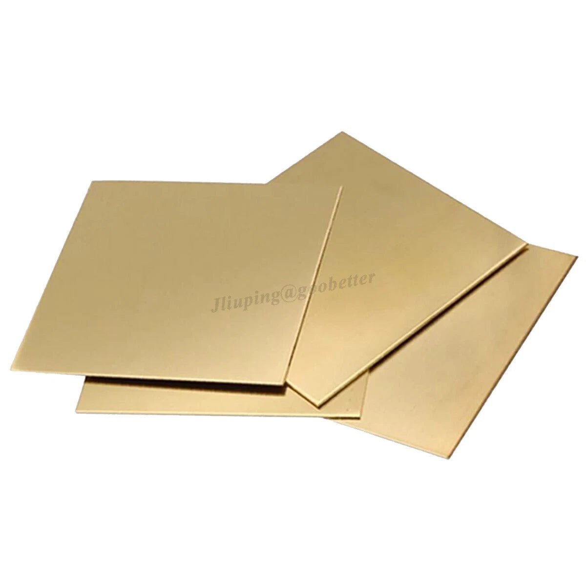 H62 Brass Sheet Plate Solid Metal Panel Board 100x100/150/200mm Thick 0.3mm-6mm