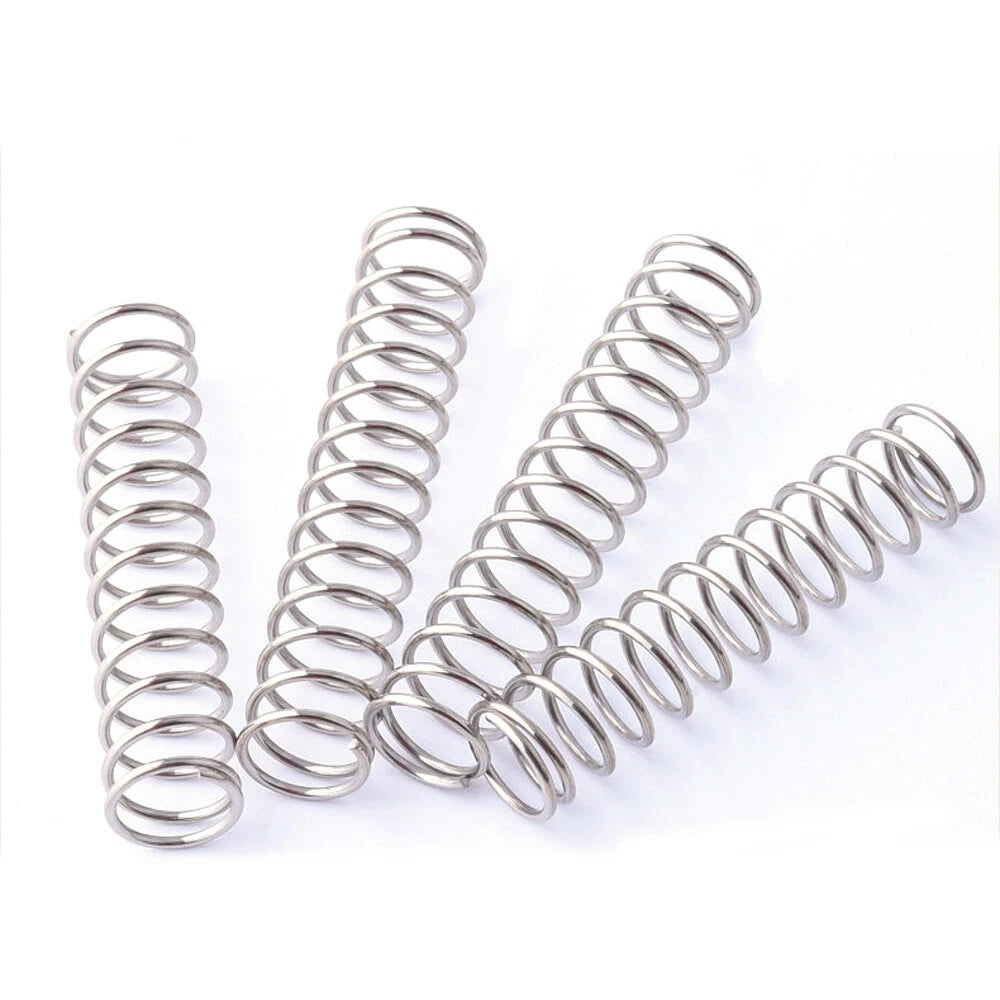 Compression Springs 304 Stainless Steel Wire Dia 0.8mm Pressure Length 5mm-305mm