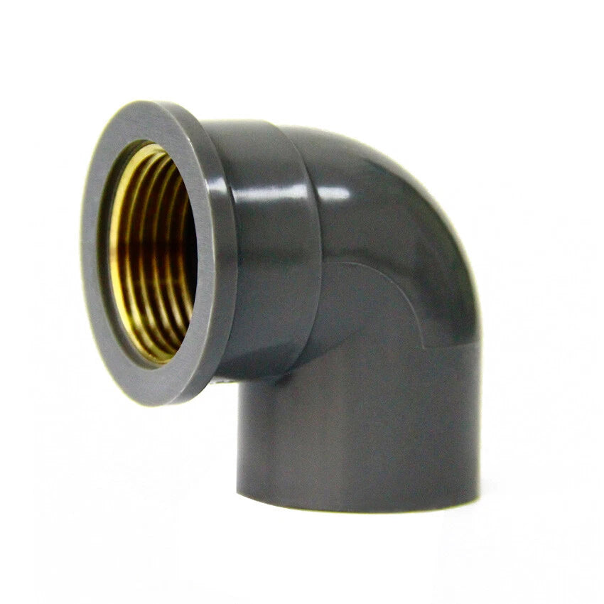 Brass Female Threaded Elbow Fittings for PVC Water Supply Pipe — 20mm to 32mm