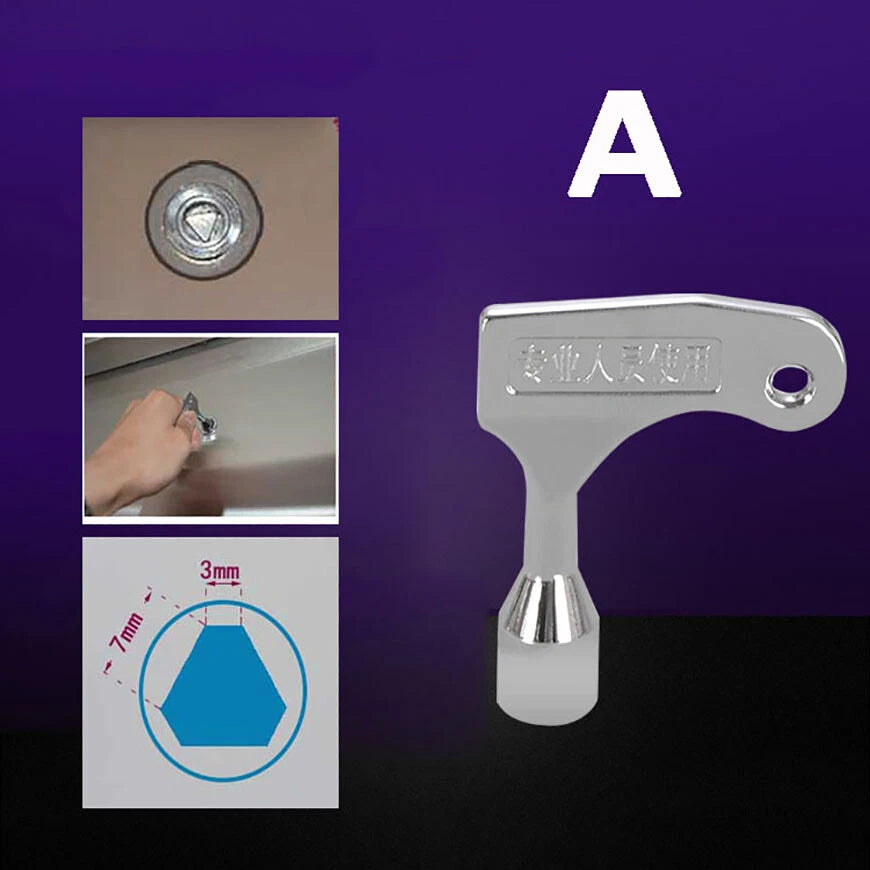 Key Wrench Square Triangle Plumber for Electric Cabinet Elevator Emergency Lift