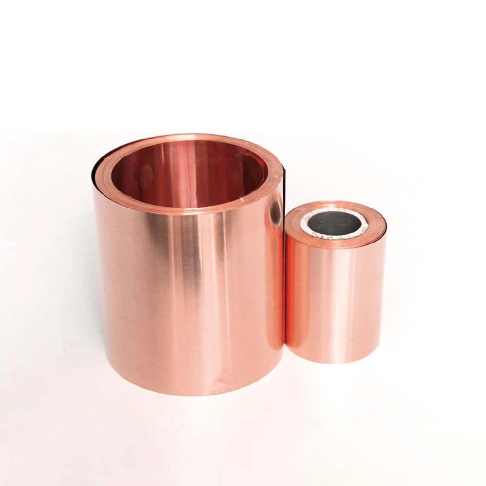 Pure Copper Band T2 Cu Sheet Foil Plate Metal Strip Thick 0.03-0.5mm 200x1000mm