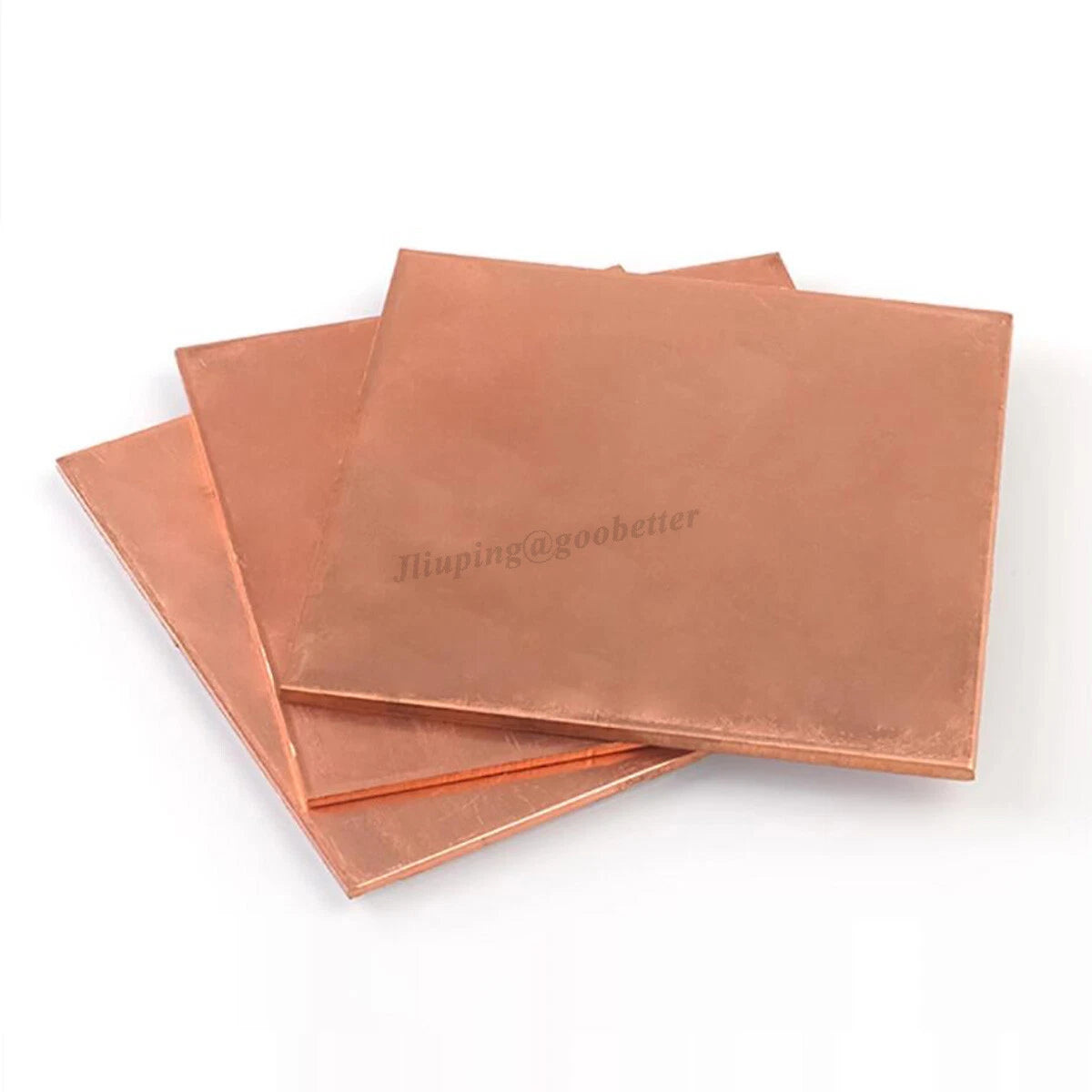 Pure Copper Sheet Plate Solid Metal Panel Board 50x50/100/200mm Thick 0.3mm-6mm