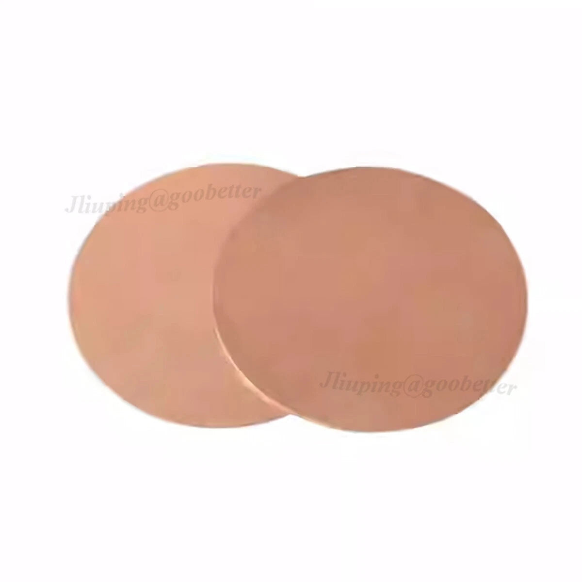 T2 Copper Discs Solid Round Sheets Plate Dia 10 15 20 25 30 35 40 45 50 55~100mm