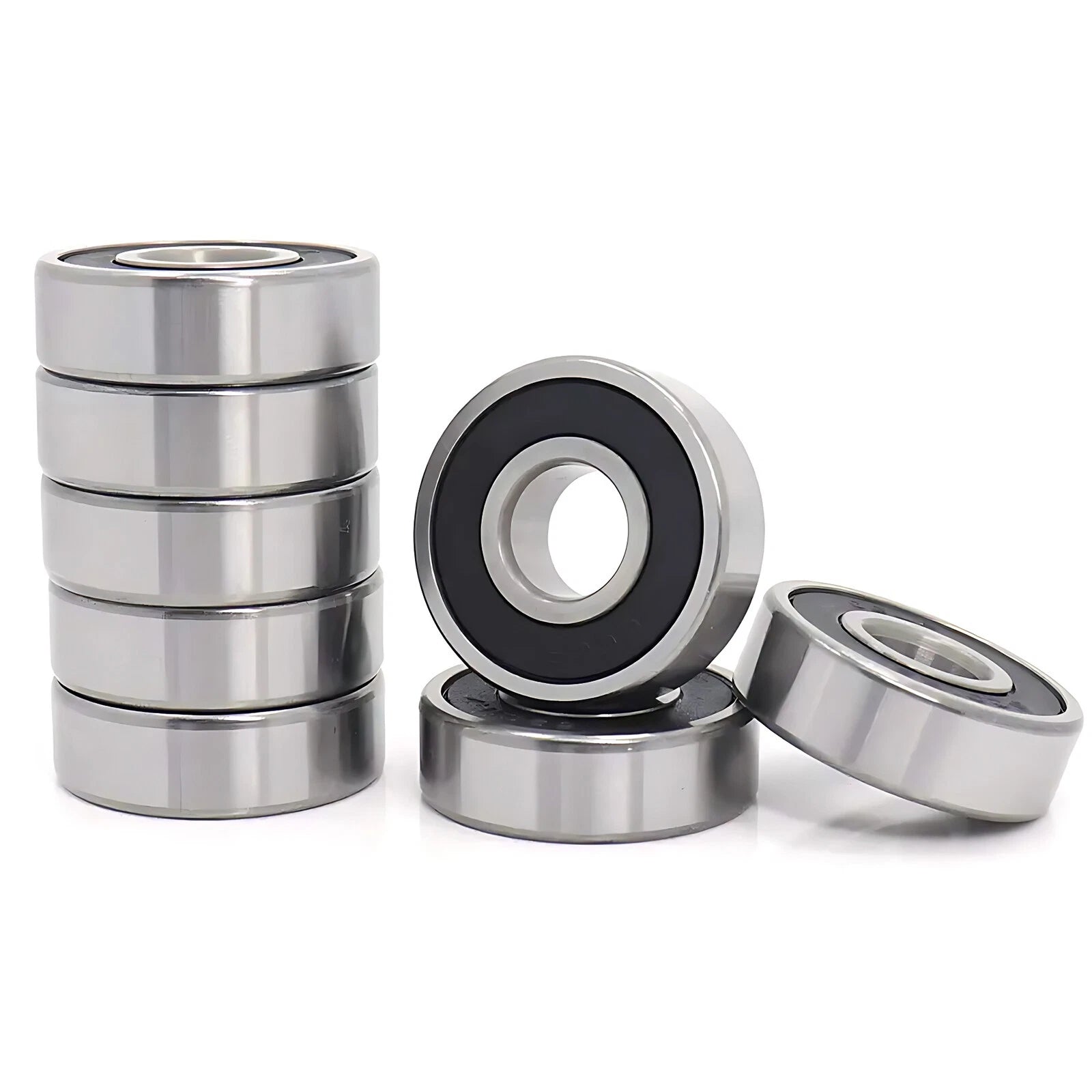 Bearings 6000-6206 6300-6320 2RS/ZZ Series Deep Groove Ball Bearing 77 Size