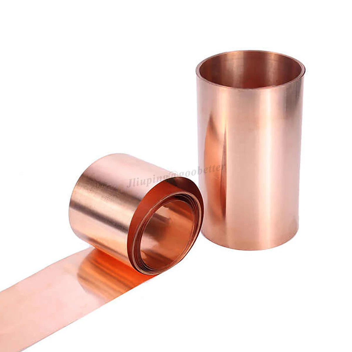 T2 Copper Sheet Roll Metal Foil Plate Thick 0.02/0.03/0.04/0.05mm Width 10-90mm