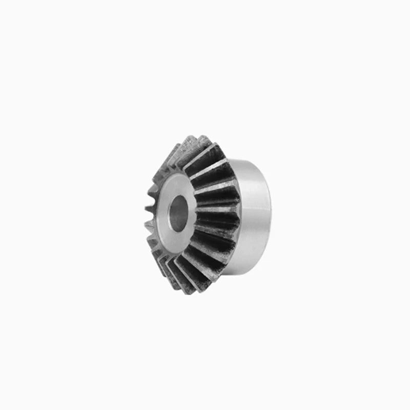 1M 1.5M 2M Bevel Gear 15 - 20 Teeth 1:1 90° Meshing Angle 45# Steel Drive Gear
