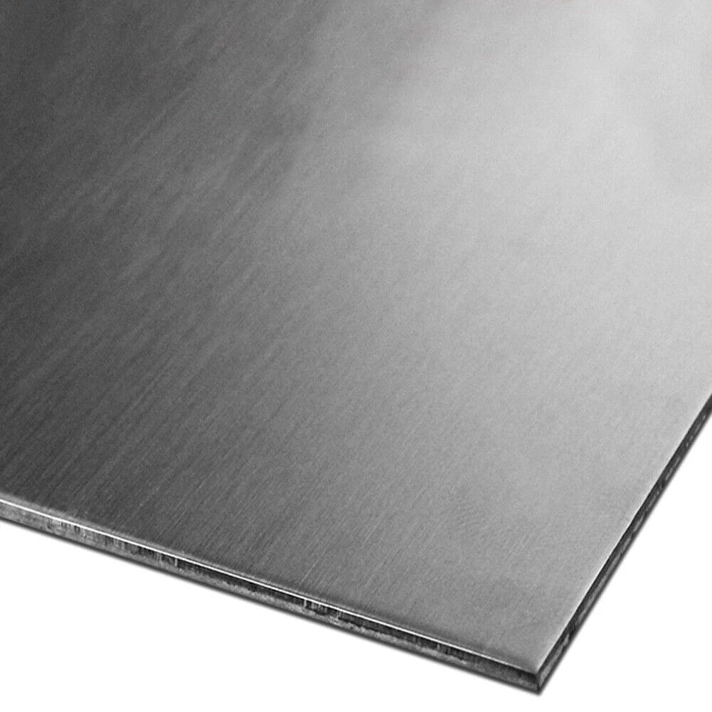 Stainless Steel Plate Sheet 0.01mm to 1mm, 100x100, 100x300, 200x300, 300x300mm