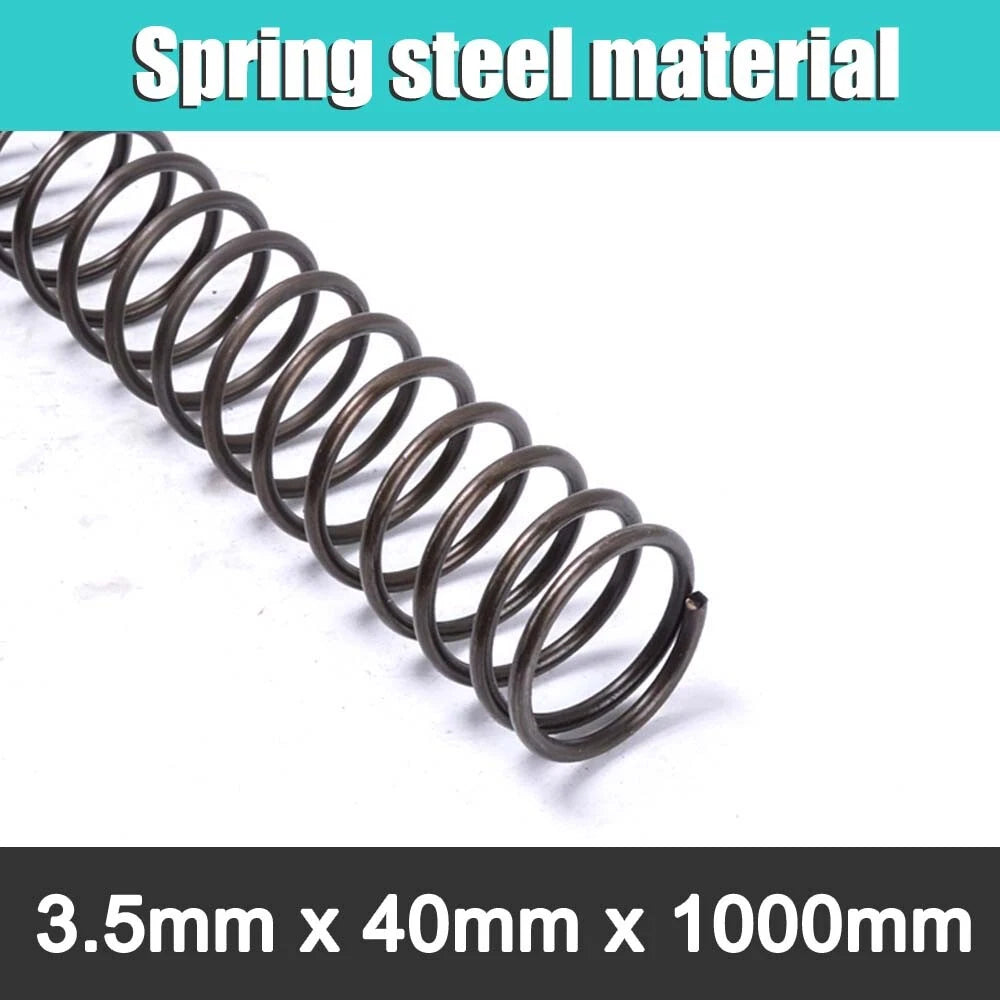 1000mm length Spring Stee Wire 0.3mm-6mm ,OD 6mm-60mm Compression Spring 1 Meter