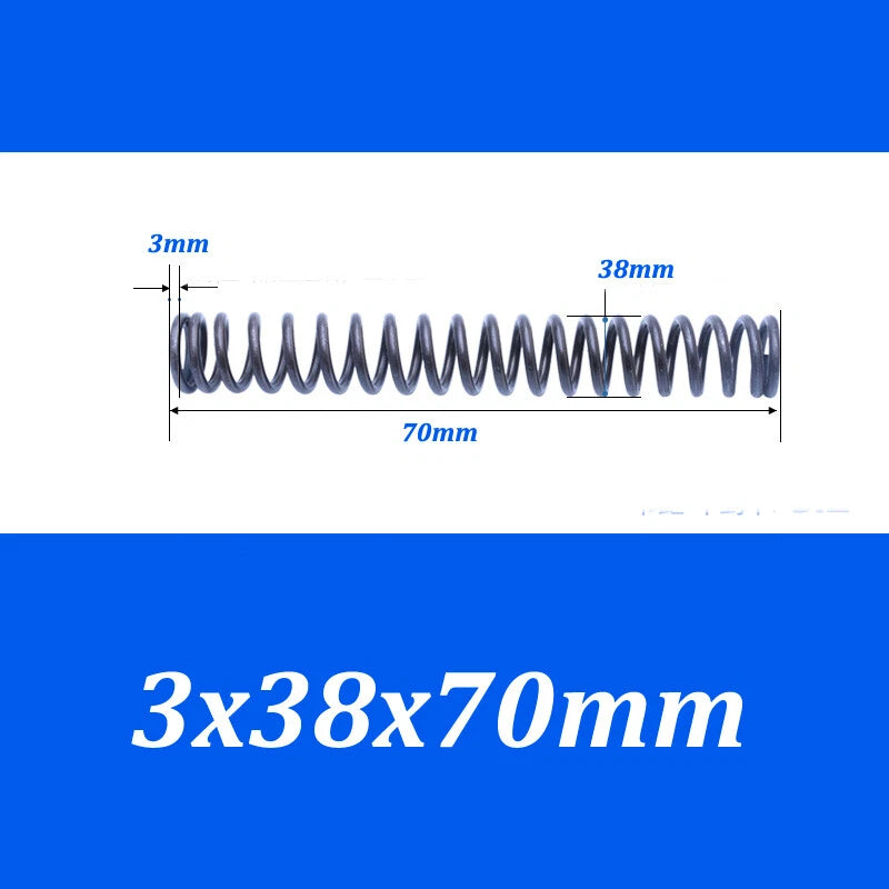 Compression Spring 30-40mm Diameter & 20-100mm Length Pressure Big 3mm Wire Dia