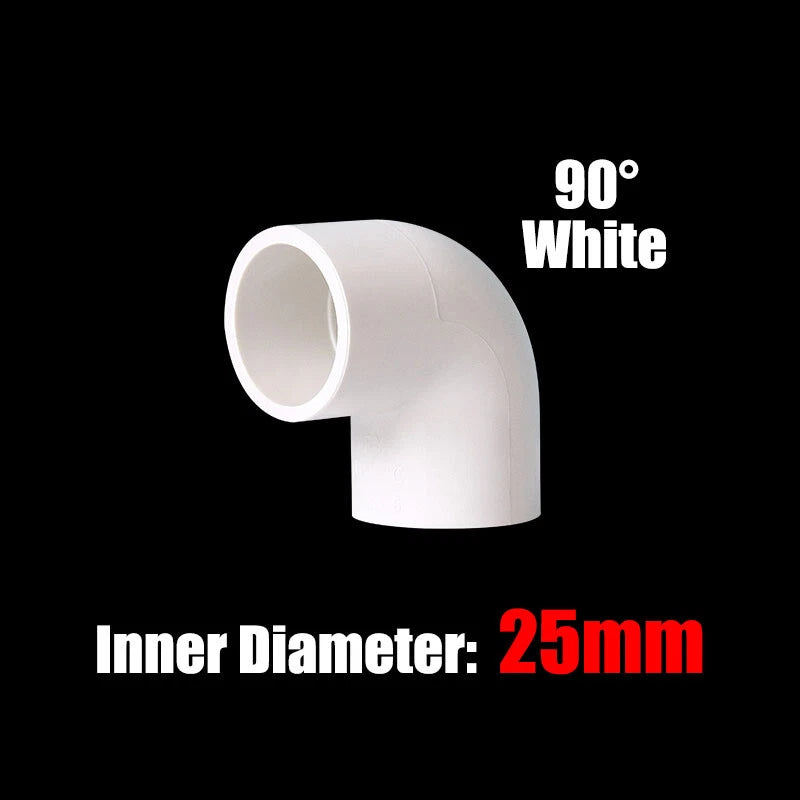 PVC 3 4 5 6-Way Elbow Connector Direct Pipe Fittings 20-110mm White Blue Grey