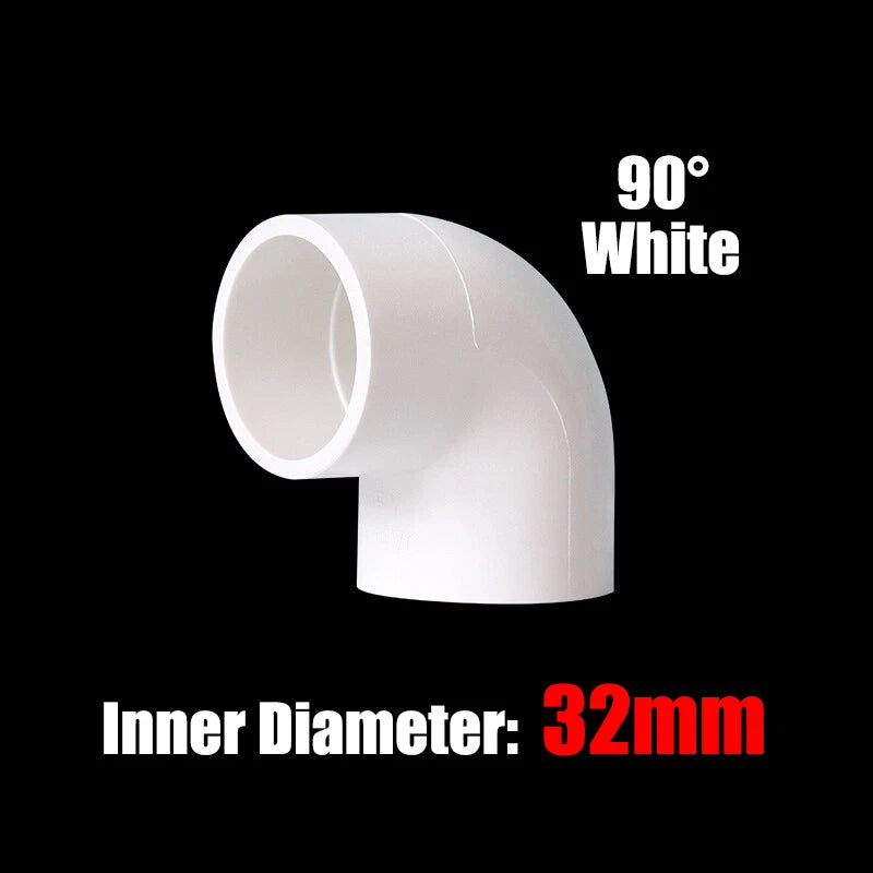 PVC 3 4 5 6-Way Elbow Connector Direct Pipe Fittings 20-110mm White Blue Grey