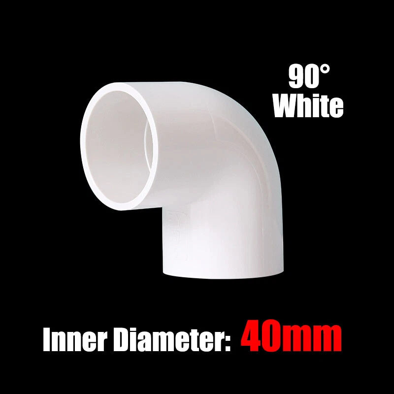 PVC 3 4 5 6-Way Elbow Connector Direct Pipe Fittings 20-110mm White Blue Grey