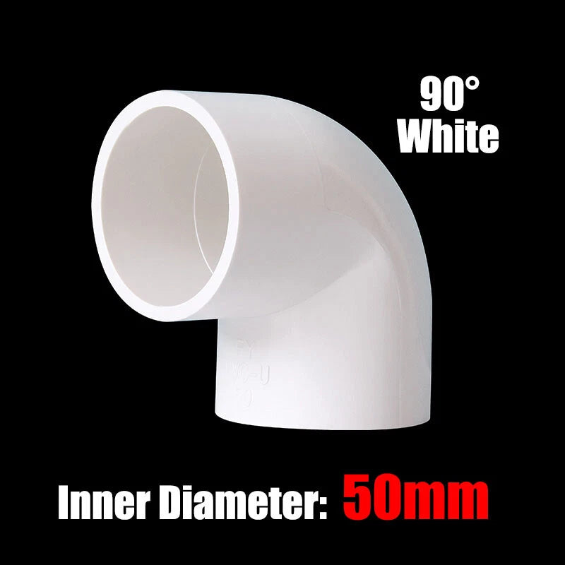 PVC 3 4 5 6-Way Elbow Connector Direct Pipe Fittings 20-110mm White Blue Grey