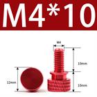 M3 M4 Anodized Aluminum Thumb Screws — Knurled Head Hand Bolts for PC Case, Fishing Rigs & DIY Projects