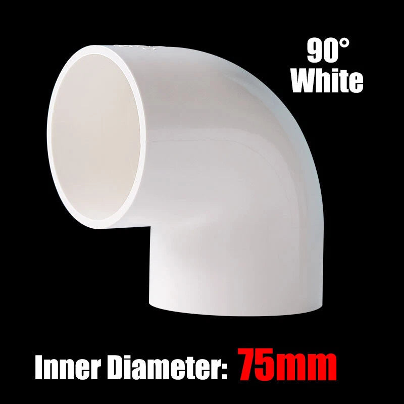 PVC 3 4 5 6-Way Elbow Connector Direct Pipe Fittings 20-110mm White Blue Grey