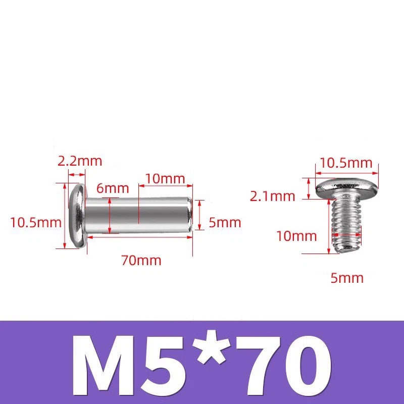 Socket Cap Head Screws 304 Stainless Steel — M2 M3 M4 M5 M6 M8 Hex Allen Bolt