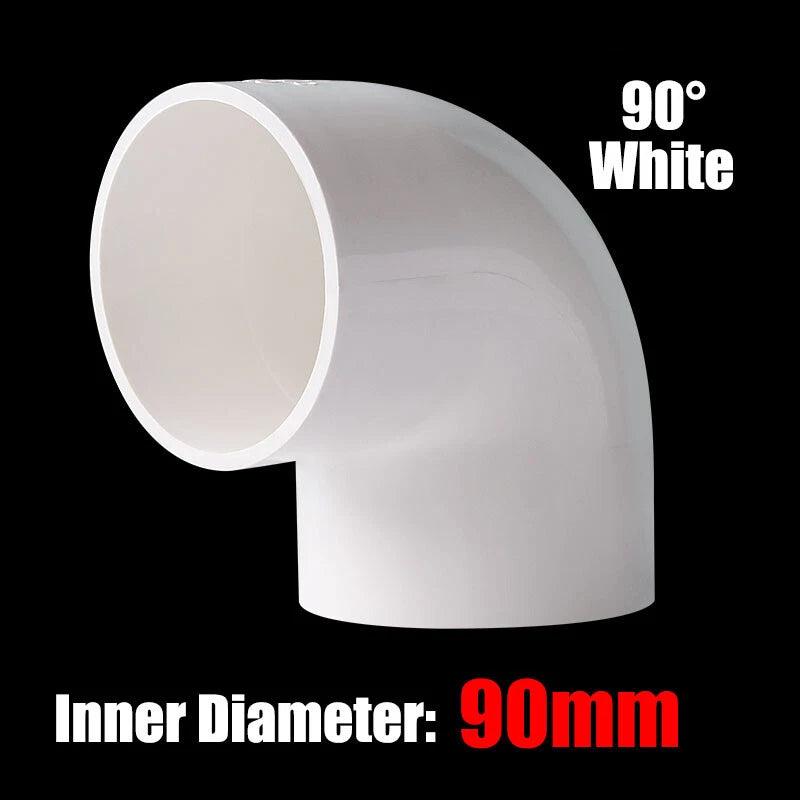 PVC 3 4 5 6-Way Elbow Connector Direct Pipe Fittings 20-110mm White Blue Grey