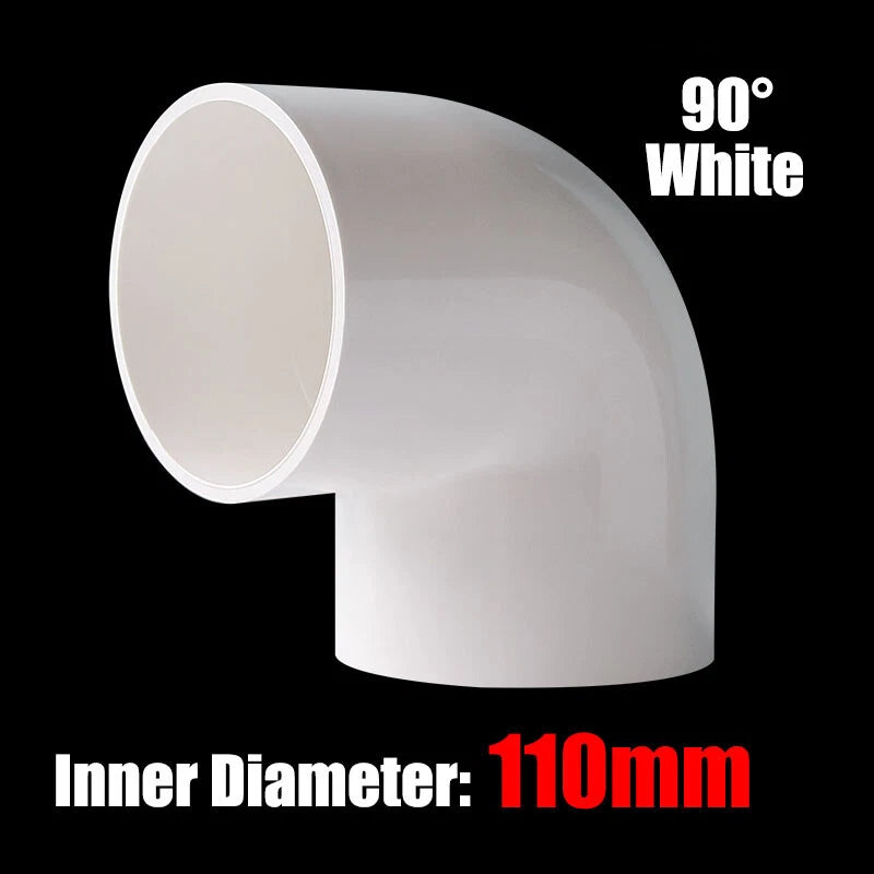 PVC 3 4 5 6-Way Elbow Connector Direct Pipe Fittings 20-110mm White Blue Grey