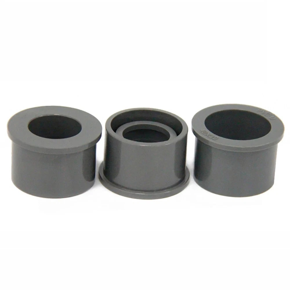 20-90mm PVC Water Supply Pipe Fittings Reducing Bushing Adapter Connector Joints