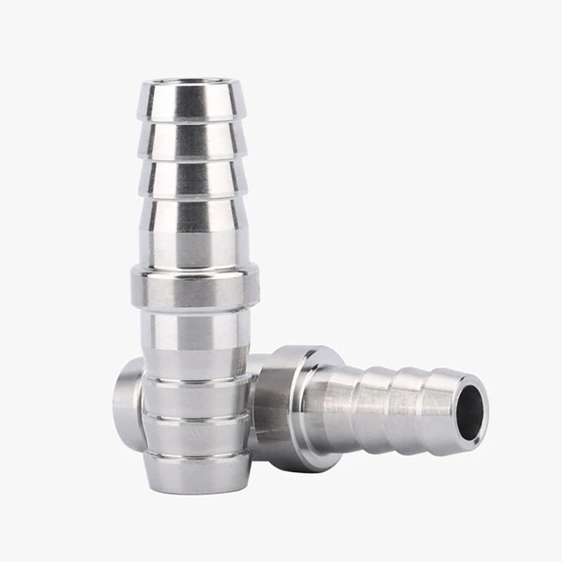 Straight Hose Barb Fittings – Brass & Stainless Steel A2, 6mm–41mm OD