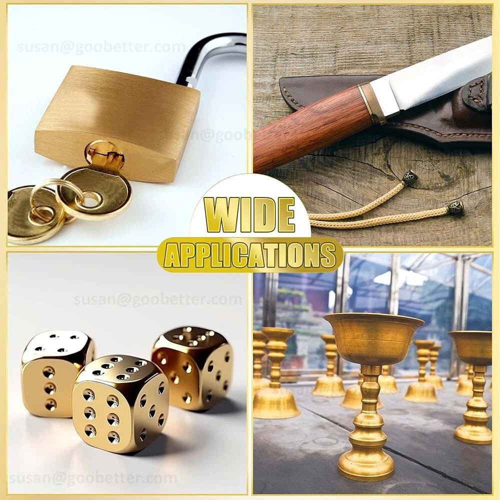 Brass Sheet Various Sizes, Various Thickness. Models Jewellery Making 0.3mm-6mm - HomeDIYer