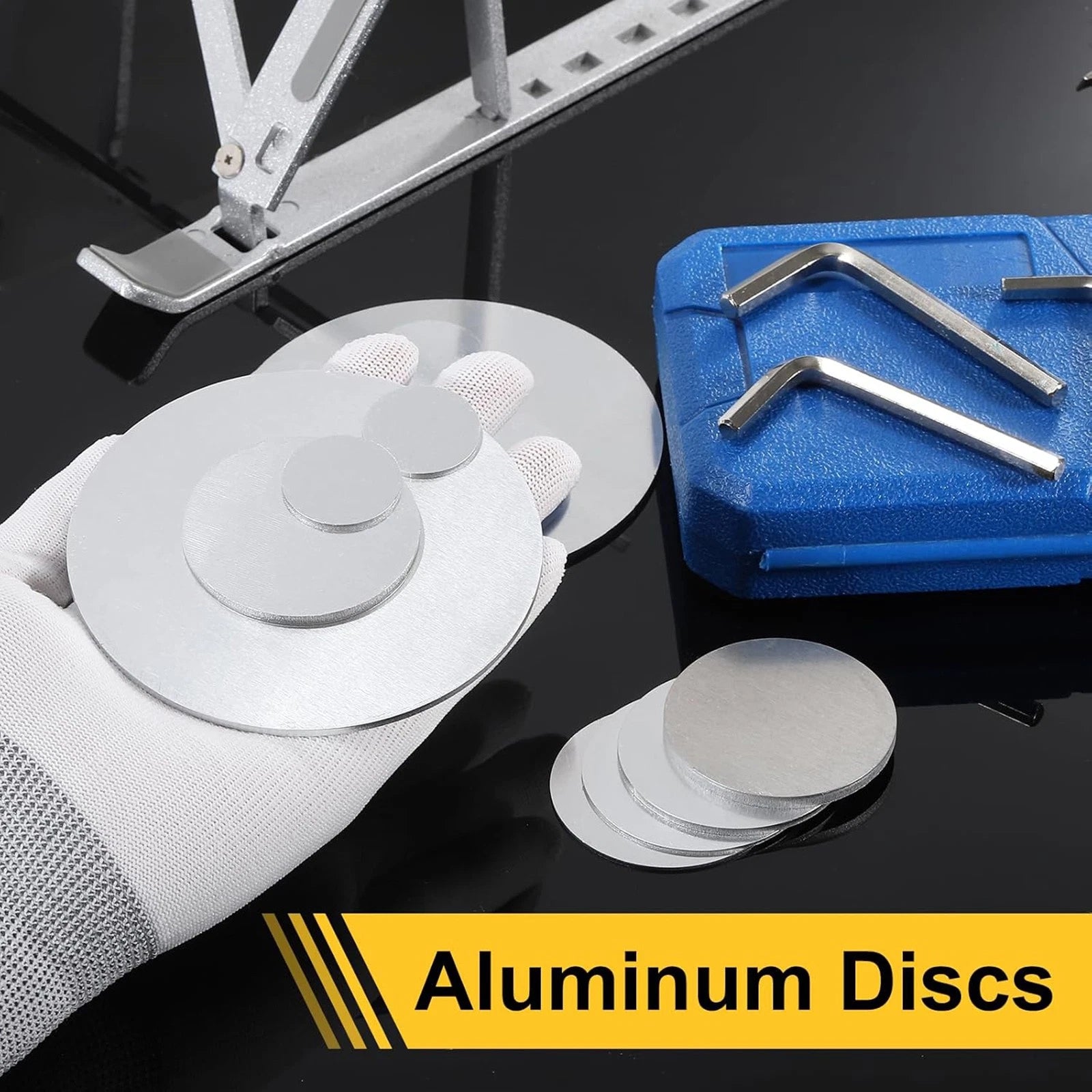 Round Aluminum Sheet Disc Plate Diameter 105mm Thick 6mm 5pcs