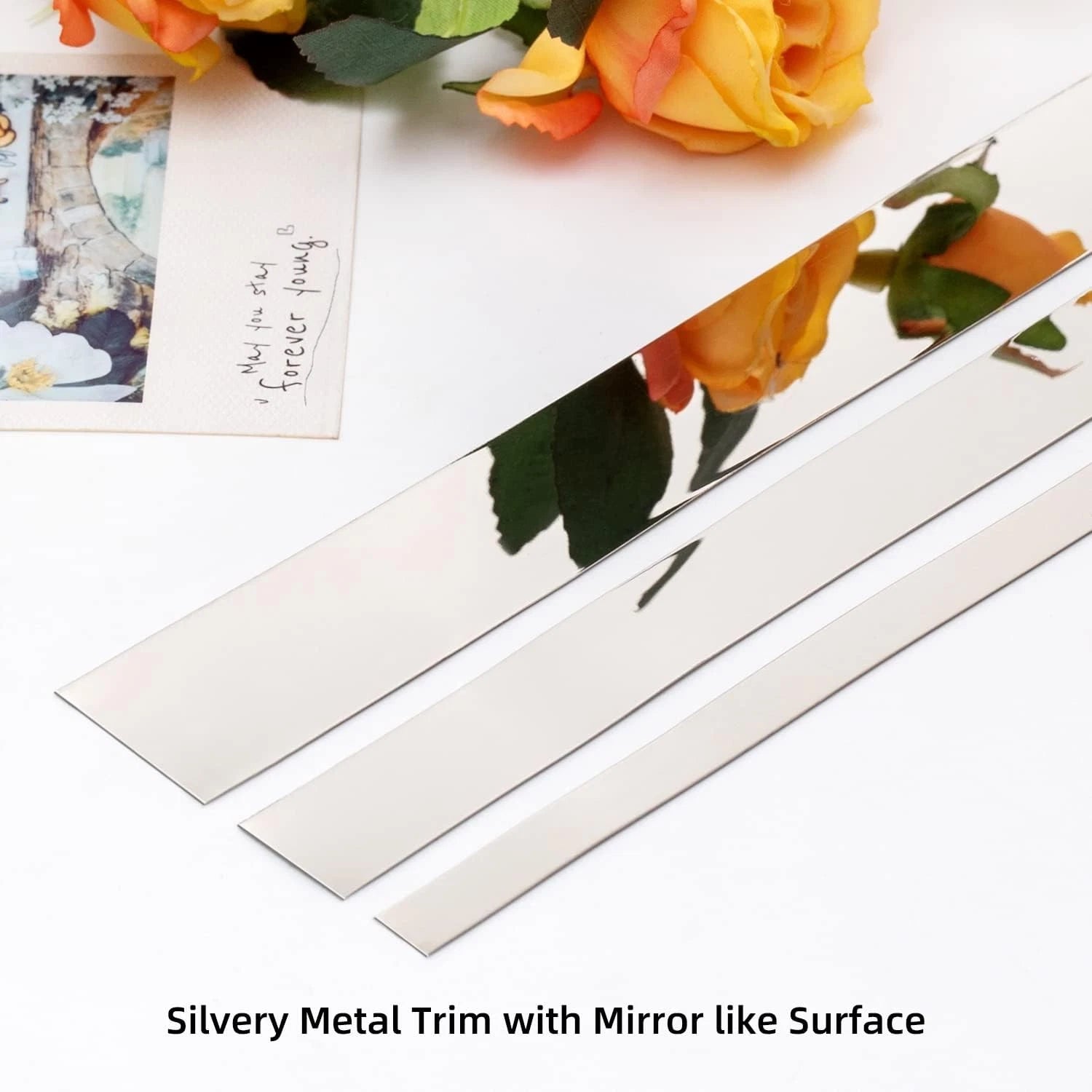 A2 304 Stainless Steel Flat Bar Metal Strip Sheet Foil Band Roll 0.03-1mm Thick