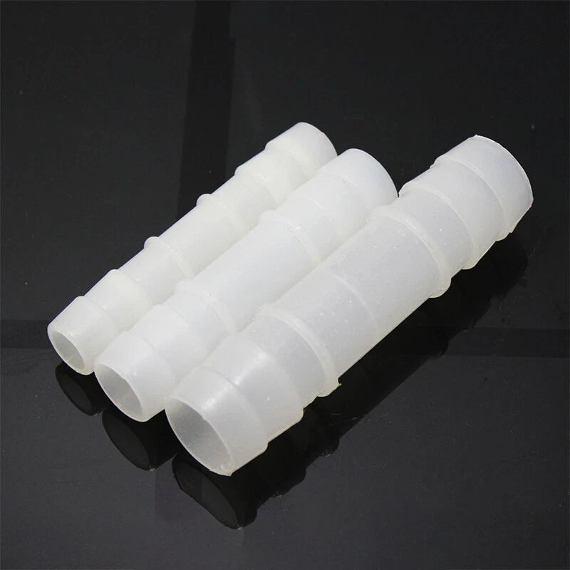 Straight Joiner Barbed Tubing Connector — Plastic Hose Coupler for Air & Water Lines 2.4–32mm