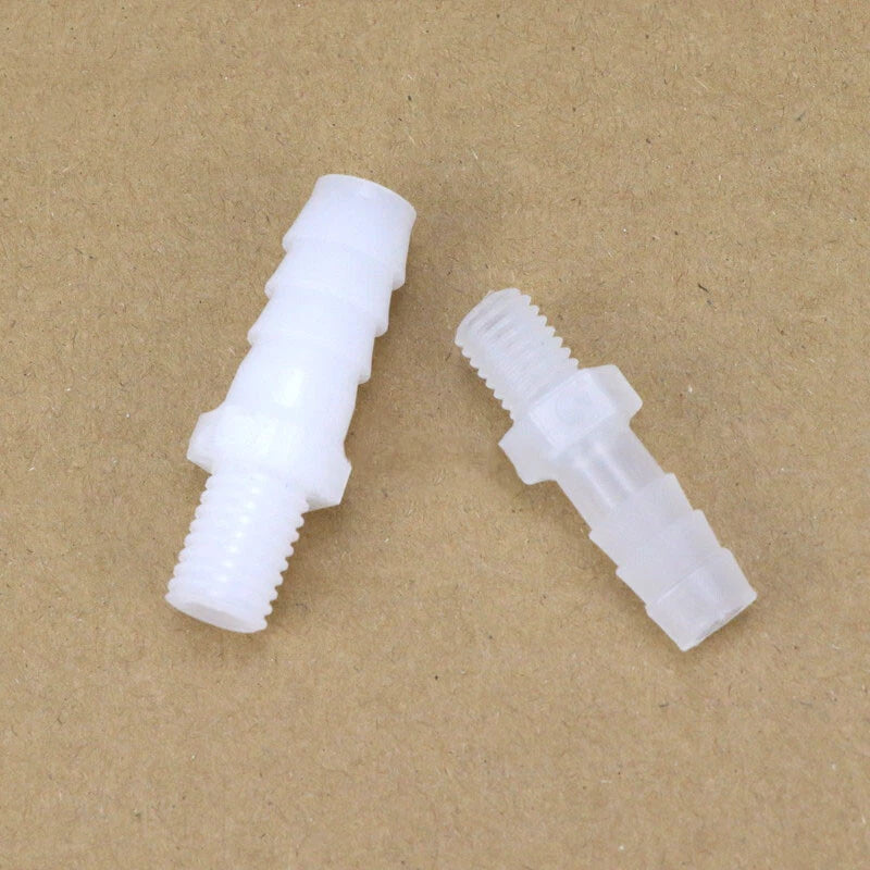 External Thread Straight Hose Connector — Plastic Tube Fitting M6 to M14 (4mm–14mm)