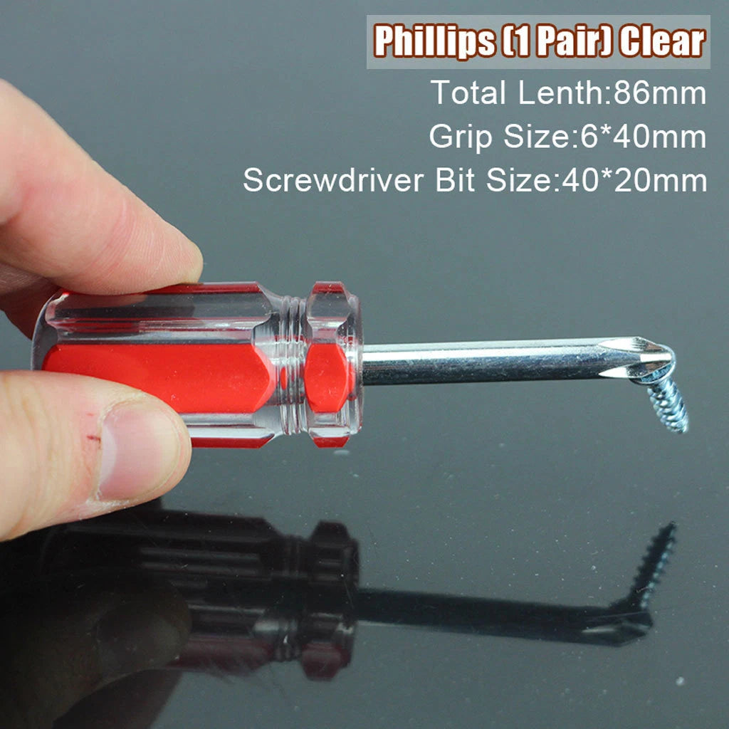 Mini Screwdriver Set — Phillips, Slotted & Double-Use Precision Repair Kit