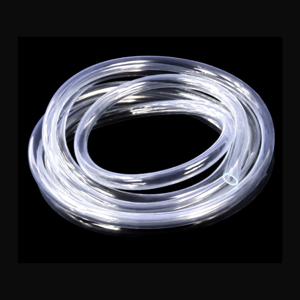 Clear PVC Tube — Flexible Plastic Hose Pipe ID 6–25mm, Fuel Water Oil Aquarium Air
