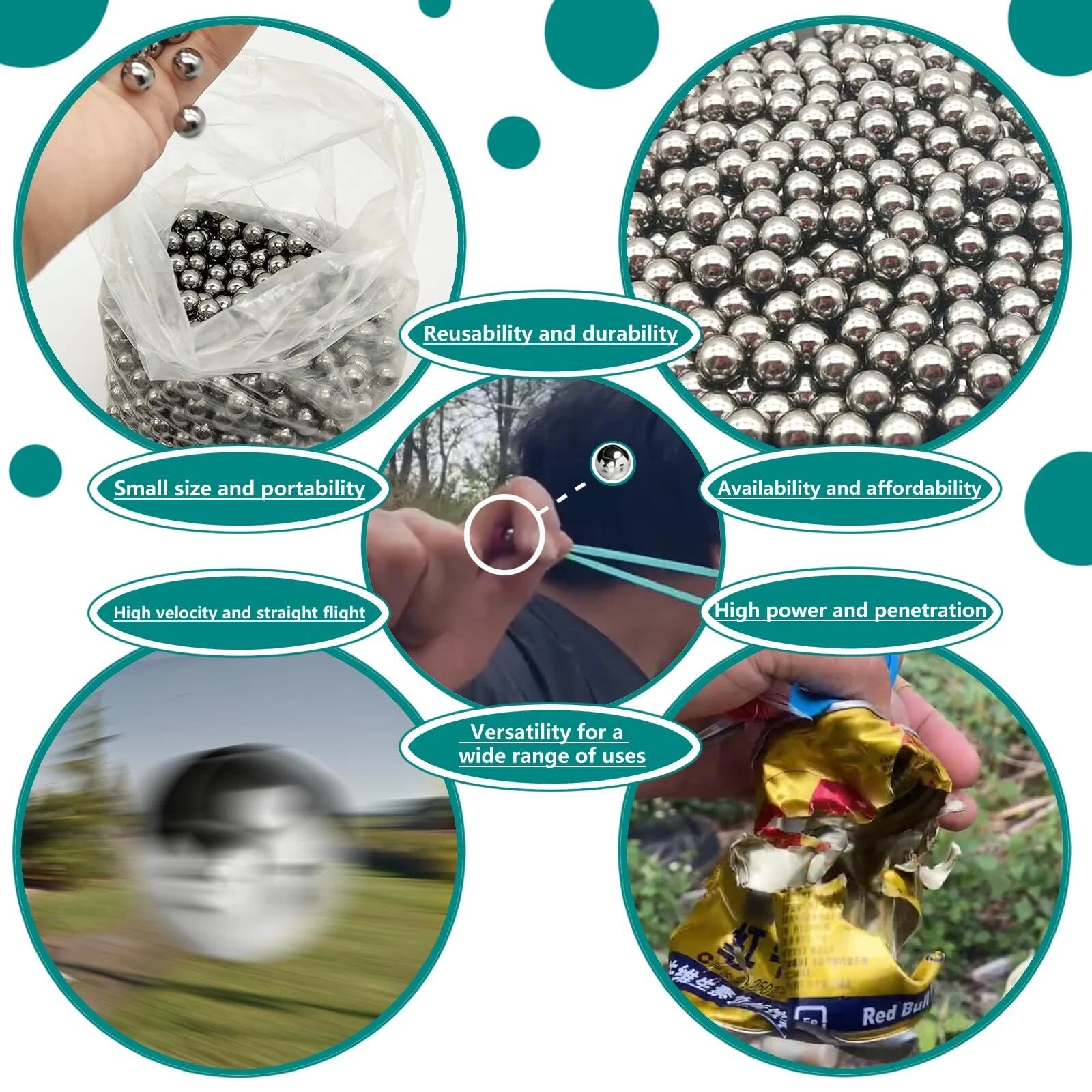GCR15 Ball Bearings 1mm/1.5mm/2mm/2.5mm/3mm/3.175mm/3.5mm-30mm Diameter