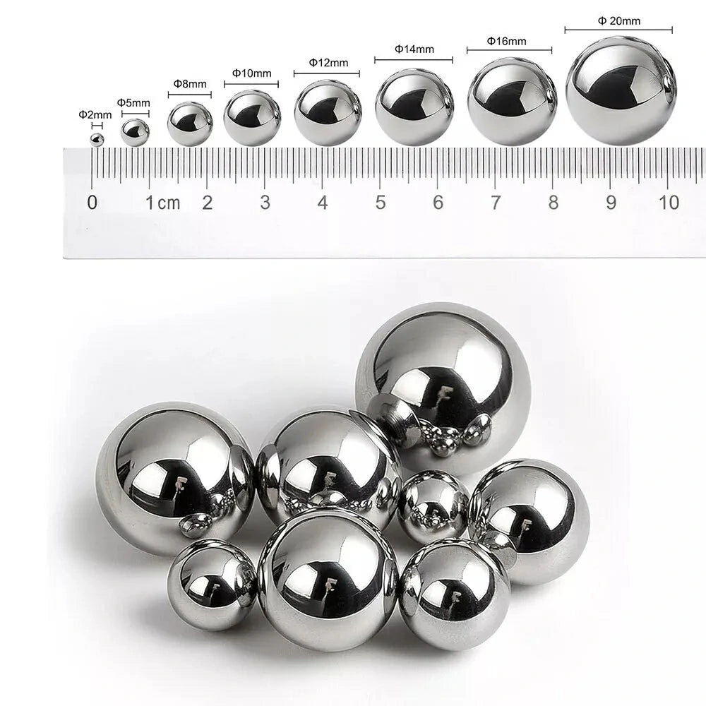 10Pcs G10 High Precision Bearing Balls Dia 10.319mm - 30mm Bearing Steel Ball Smooth Ball - HomeDIYer