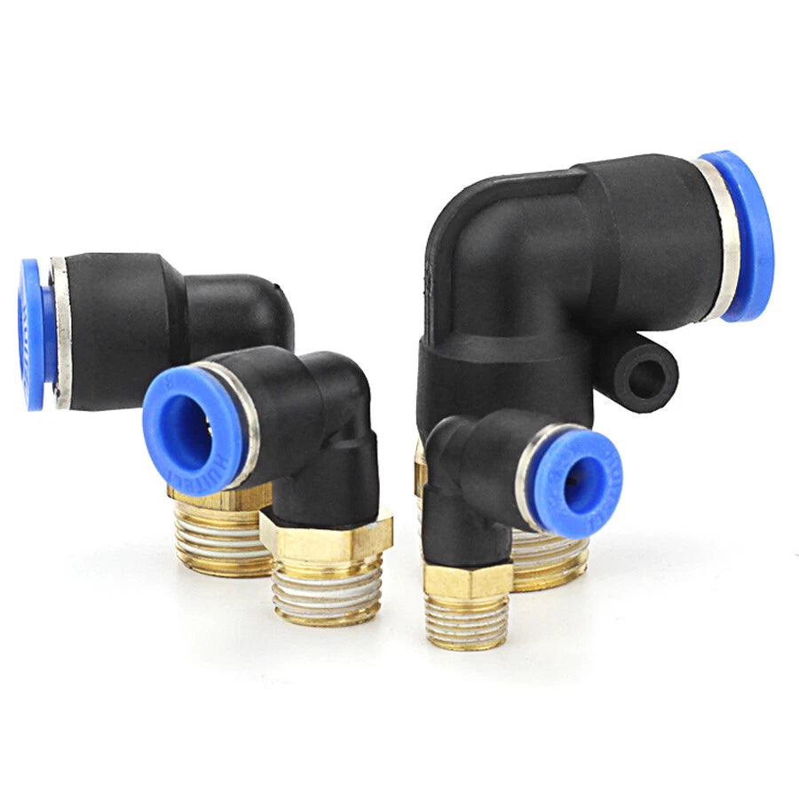 Pneumatic Push-In Fittings | PX PB SL PL PCF PC | 4–16mm Thread Hose Connectors