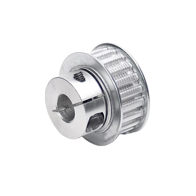 Bore 5 to 15mm CNC Pulley, Clamping Type, For 10mm/15mm Wide 3M Timing Belt