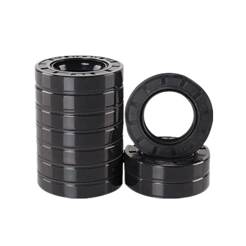 TC Oil Seal Ring NBR Rubber Double Lip Rotary Shaft Seal — ID 38–170mm