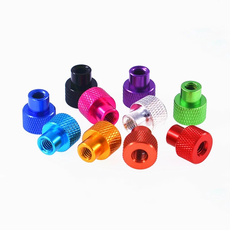 UNC Knurled Thumb Screws – Aluminum Alloy Hand Grip Knob Bolts with Through Hole - HomeDIYer
