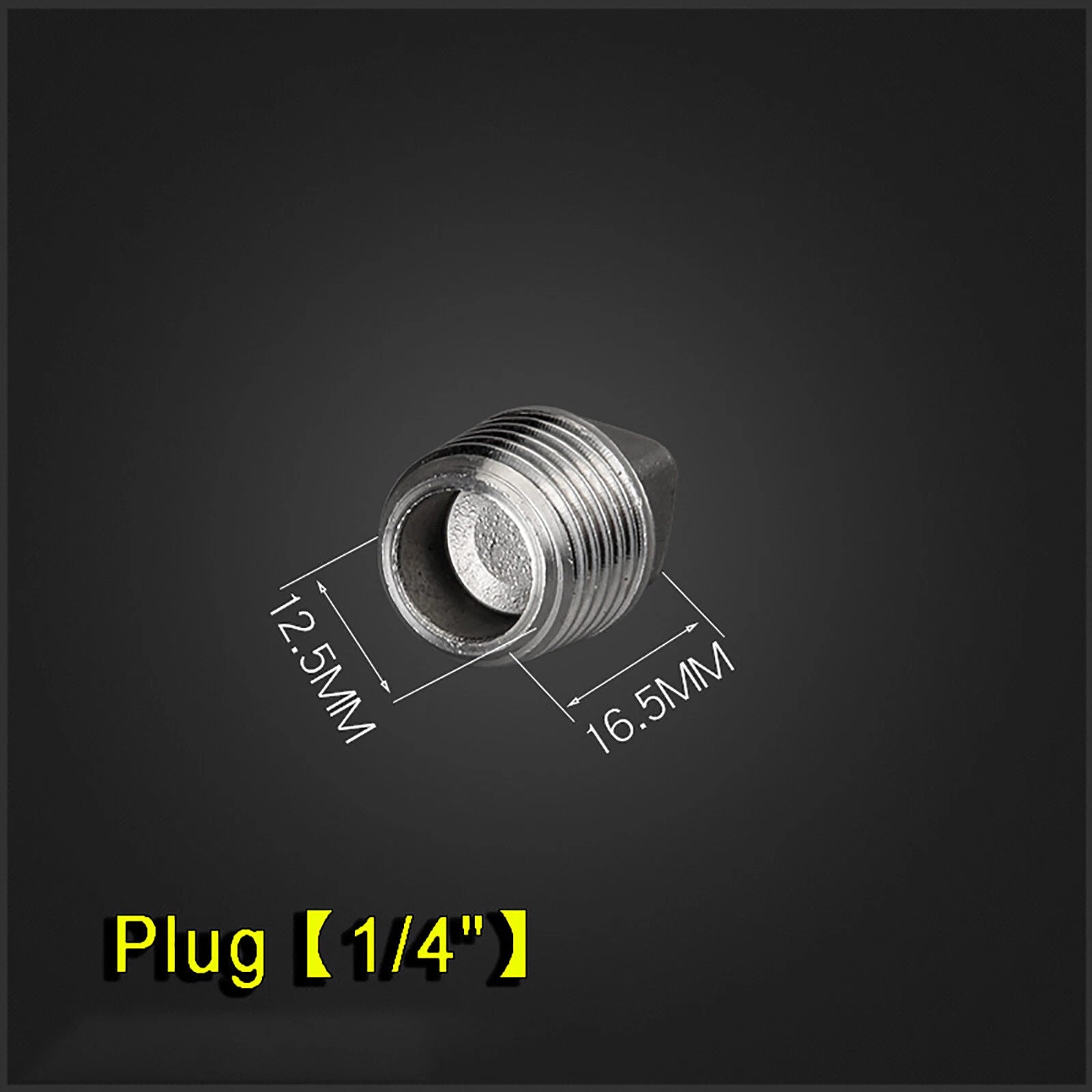 304 Stainless Steel BSP Female End Cap & Hollow Plug Pipe Fittings | 1/8" to 2"